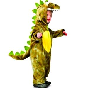 Little Boy "Roarin' Rex" Hooded Dinosaur Costume 2T